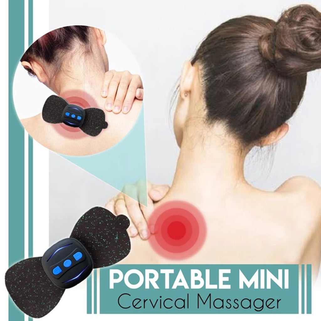 Portable Mini Neck Massager USB Rechargeable